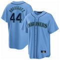 Odoa S.Mariners #44 Julio Rodriguez Player Light Blue Home Limited Stitched Jerseys