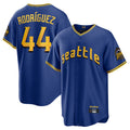 Odoa S.Mariners #44 Julio Rodriguez Player Royal City Connect Home Game Stitched Jerseys