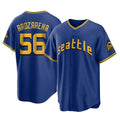 Odoa S.Mariners #56 Randy Arozarena Player Royal Home Game Stitched Jerseys