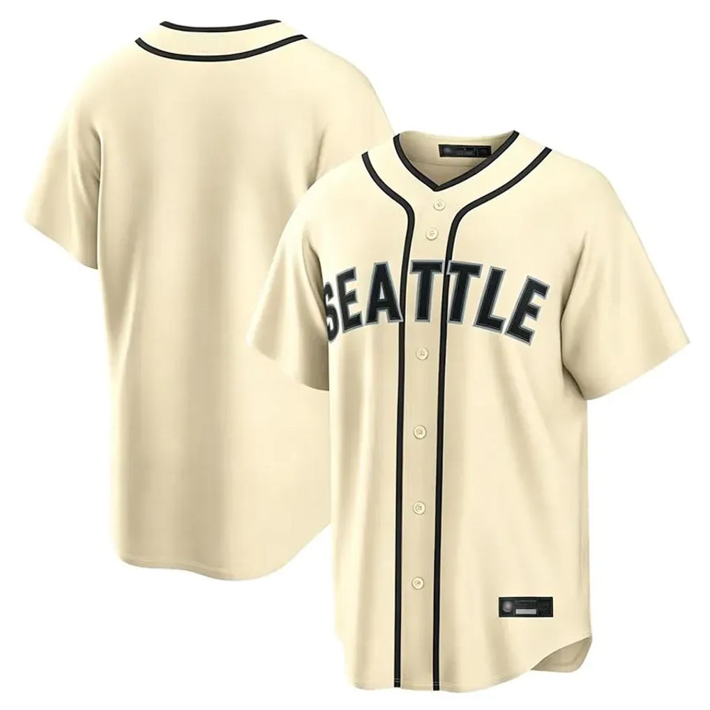 Odoa S.Mariners Blank Player Cream 2026 Home Limited Stitched Jerseys