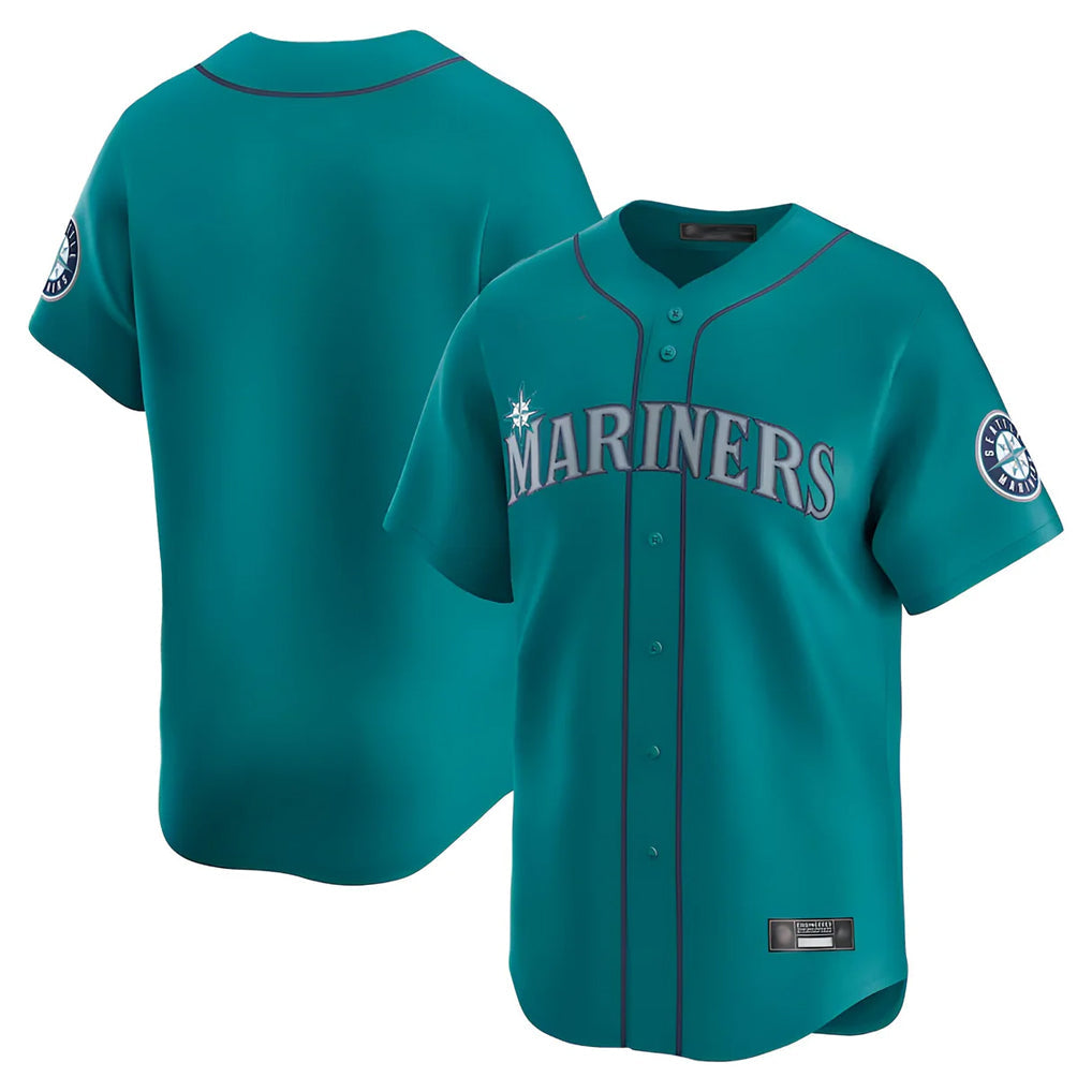 Odoa S.Mariners Blank Player Teal Home Limited Stitched Jerseys