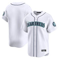 Odoa S.Mariners Blank Player White Home Limited Stitched Jerseys