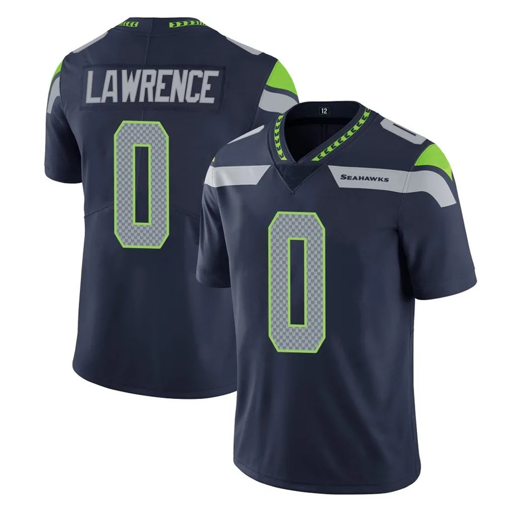 Odoa S.Seahawks #0 DeMarcus Lawrence Player Navy Limited Vapor Untouchable Home Game Stitched Jerseys