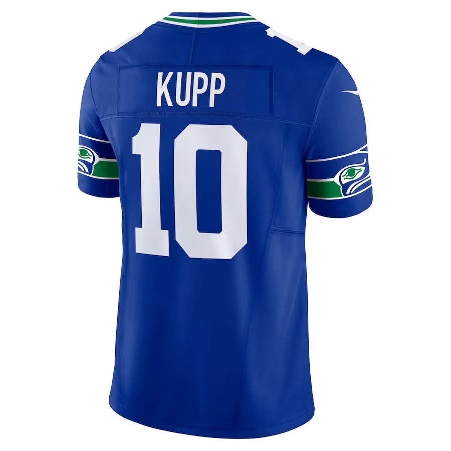 Odoa S.Seahawks #10 Cooper Kupp Player Royal Vapor F.U.S.E. Limited Stitched Jerseys