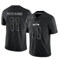 Odoa S.Seahawks #11 Jaxon Smith-Njigba Player Black Limited Reflective Stitched Jerseys