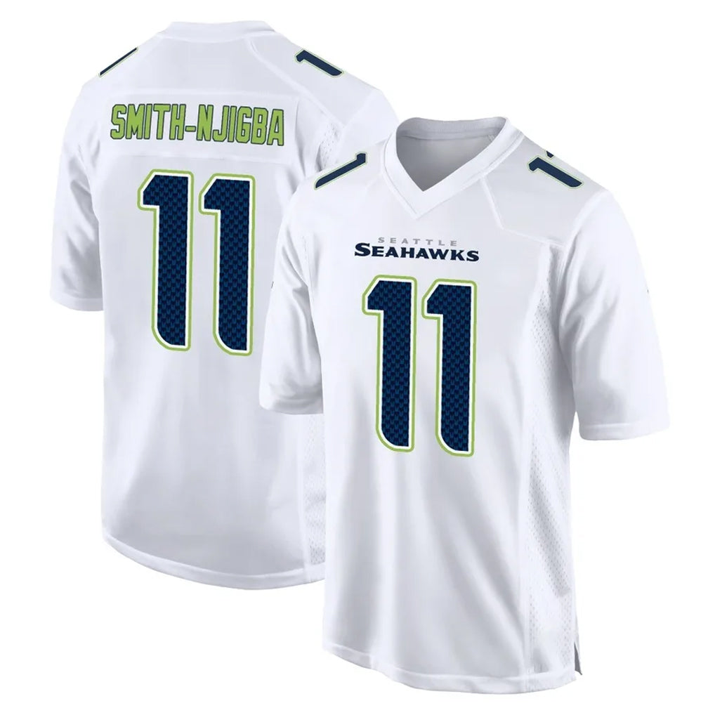 Odoa S.Seahawks #11 Jaxon Smith-Njigba Player White Tundra Fashion Home Game Stitched Jerseys