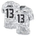 Odoa S.Seahawks #13 Ernest Jones IV Player Arctic Camo Limited Salute To Service Home Game Stitched Jerseys