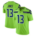 Odoa S.Seahawks #13 Ernest Jones IV Player Green Limited Color Rush Home Game Stitched Jerseys