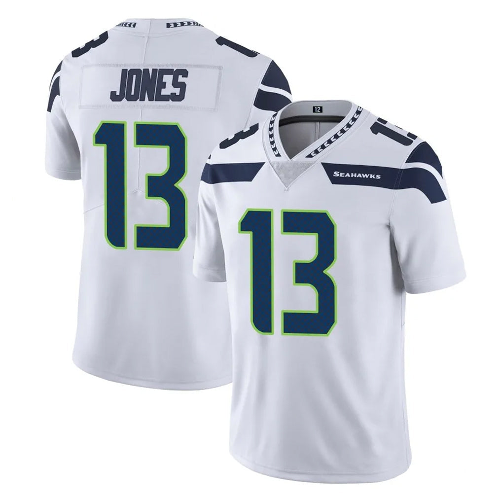Odoa S.Seahawks #13 Ernest Jones IV Player White Limited Vapor Untouchable Home Game Stitched Jerseys