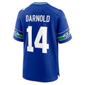 Odoa S.Seahawks #14 Sam Darnold Royal Alternate 2 50th Season Game Stitched Jerseys