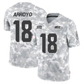 Odoa S.Seahawks #18 Elijah Arroyo Player Arctic Camo Limited Salute To Service Home Game Stitched Jerseys