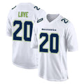 Odoa S.Seahawks #20 Julian Love Player White Tundra Fashion Home Game Stitched Jerseys
