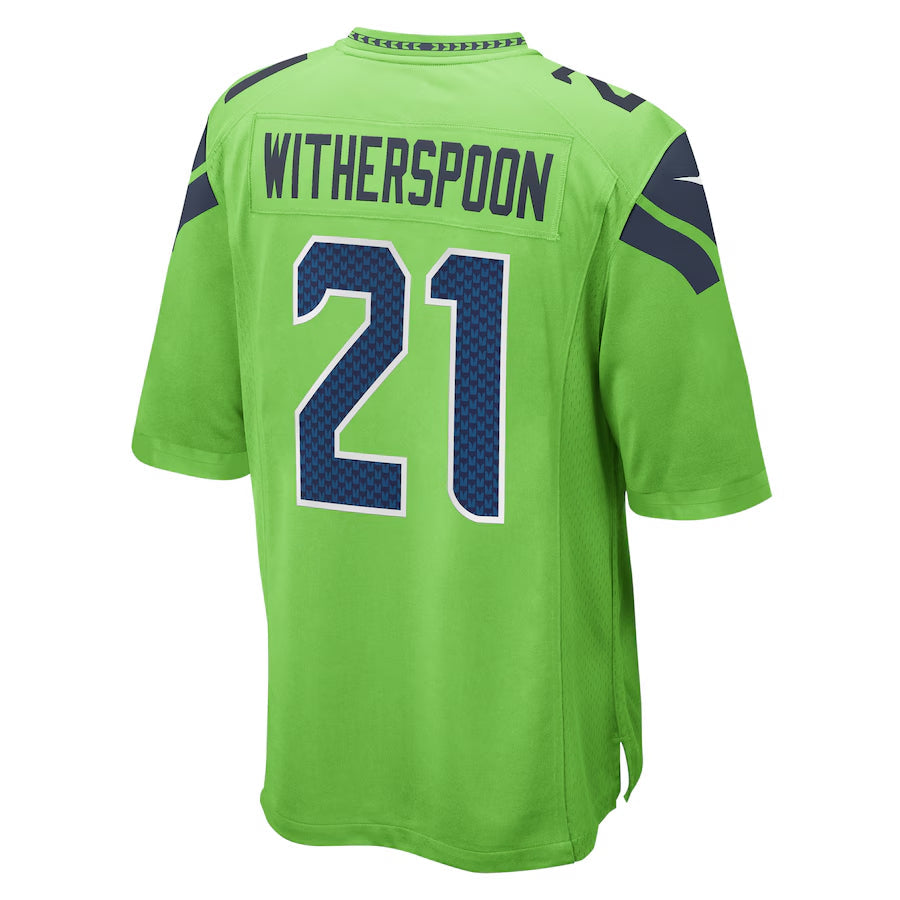 Odoa S.Seahawks #21 Devon Witherspoon Player Green Home Game Stitched Jerseys
