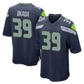 Odoa S.Seahawks #39 Ty Okada Player Navy Home Game Stitched Jerseys