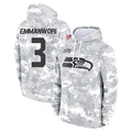 Odoa S.Seahawks #3 Nick Emmanwori Player Arctic Camo Limited Salute to Service Pullover Hoodies Game Stitched Jerseys