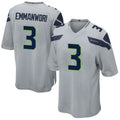 Odoa S.Seahawks #3 Nick Emmanwori Player Grey Game Football Jerseys