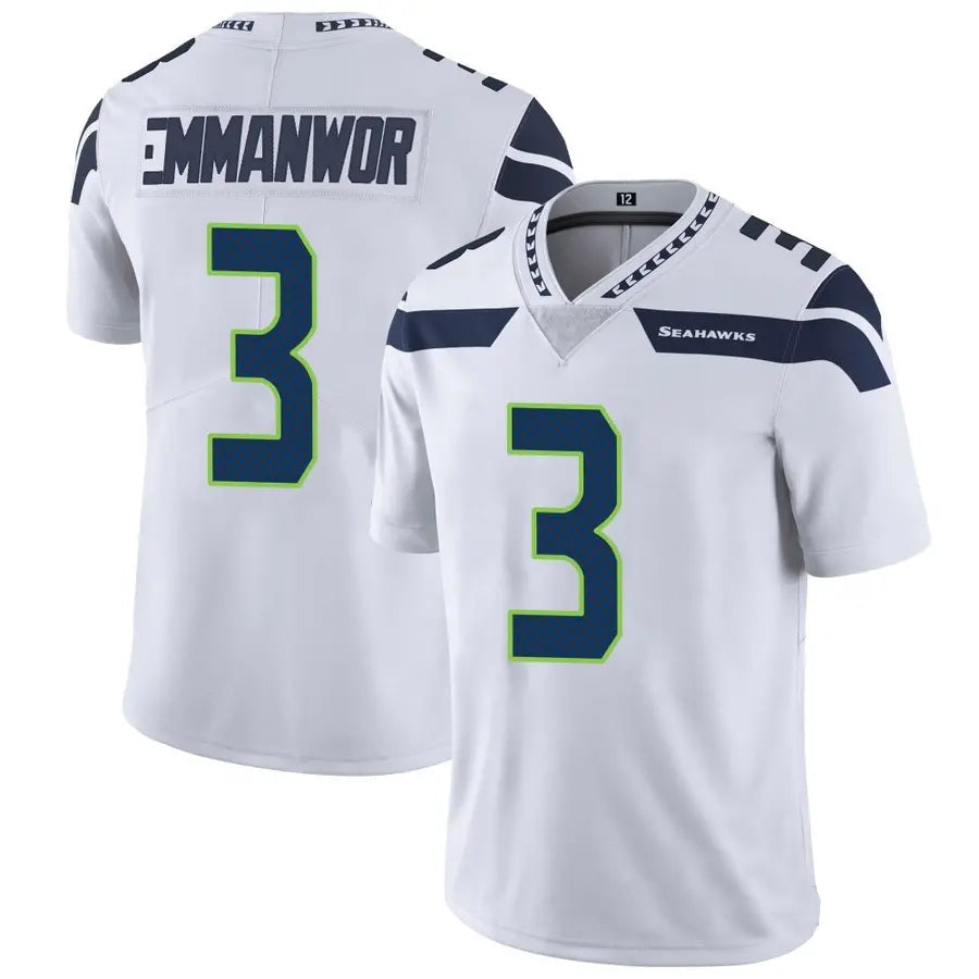 Odoa S.Seahawks #3 Nick Emmanwori Player White Vapor Limited Football Jersey