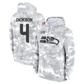 Odoa S.Seahawks #4 Michael Dickson Player Arctic Camo Limited Salute to Service Pullover Hoodies Game Stitched Jerseys