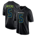 Odoa S.Seahawks #5 Jason Myers Player Black Limited Fashion Home Game Stitched Jerseys