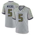 Odoa S.Seahawks #5 Jason Myers Player Grey 2025 Rivalries Collection Home Game Stitched Jerseys