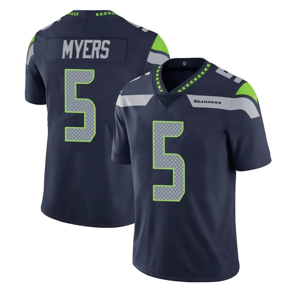 Odoa S.Seahawks #5 Jason Myers Player Navy Limited Vapor Untouchable Home Game Stitched Jerseys