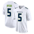 Odoa S.Seahawks #5 Jason Myers Player White Tundra Fashion Home Game Stitched Jerseys