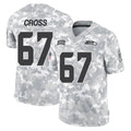 Odoa S.Seahawks #67 Charles Cross Player Arctic Camo Limited Salute To Service Home Game Stitched Jerseys