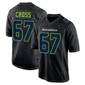 Odoa S.Seahawks #67 Charles Cross Player Black Limited Fashion Home Game Stitched Jerseys