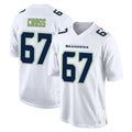 Odoa S.Seahawks #67 Charles Cross Player White Tundra Fashion Home Game Stitched Jerseys