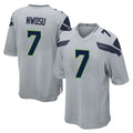 Odoa S.Seahawks #7 Uchenna Nwosu Player Gray Home Game Stitched Jerseys