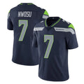 Odoa S.Seahawks #7 Uchenna Nwosu Player Navy Limited Vapor Untouchable Home Game Stitched Jerseys