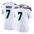 Odoa S.Seahawks #7 Uchenna Nwosu Player White Limited Vapor F.U.S.E. Home Game Stitched Jerseys