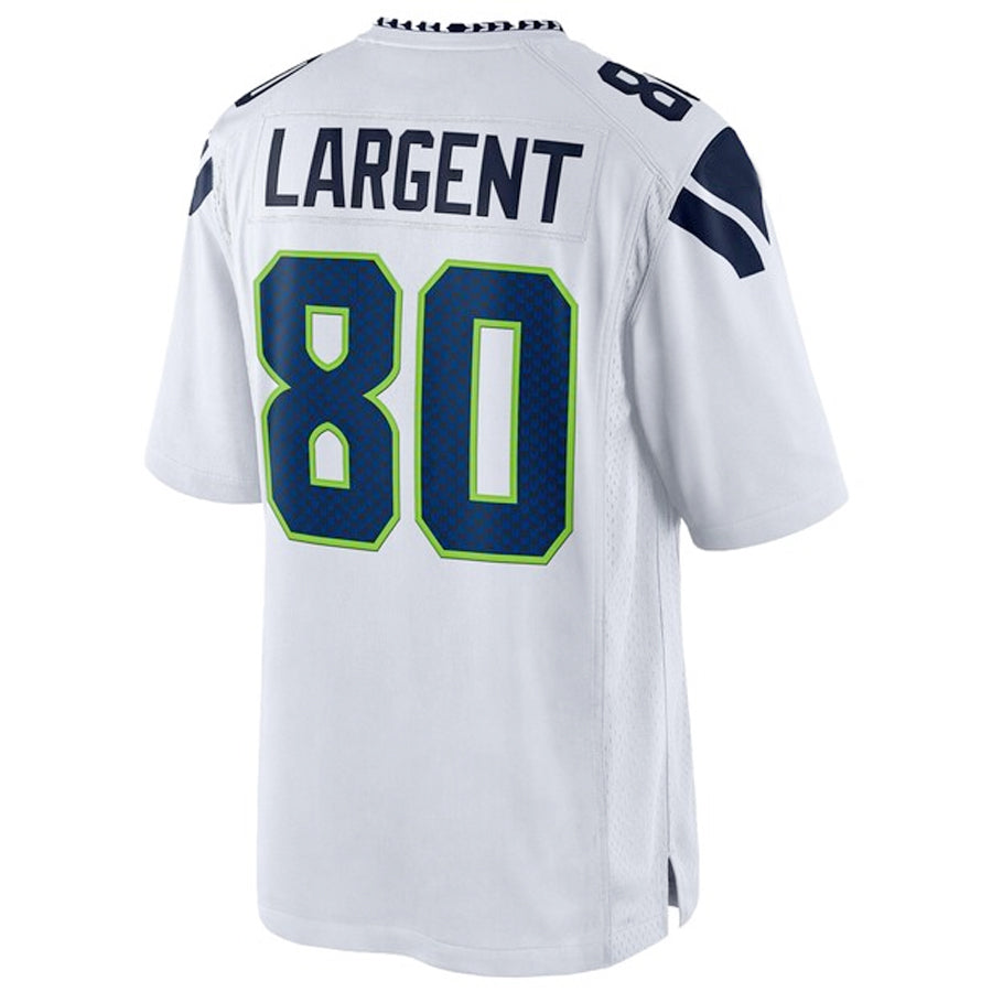 Odoa S.Seahawks #80 Steve Largent Player White Home Game Stitched Jerseys