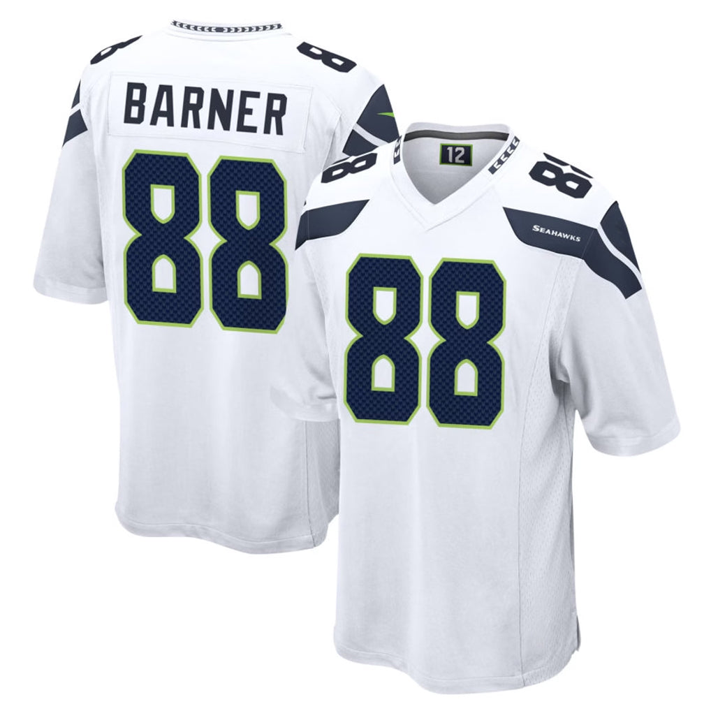 Odoa S.Seahawks #88 AJ Barner Player White Home Game Stitched Jerseys