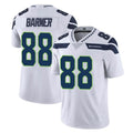 Odoa S.Seahawks #88 AJ Barner Player White Limited Vapor Untouchable Home Game Stitched Jerseys