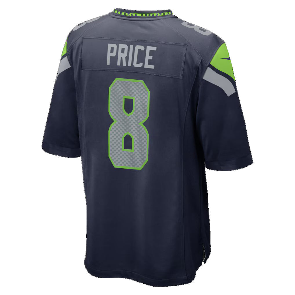 Odoa S.Seahawks #8 Jadarian Price College Navy 2026 Draft First Round Pick No. 32 Team Game Stitched Jerseys