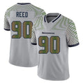 Odoa S.Seahawks #90 Jarran Reed Player Grey Limited 2025 Rivalries Collection Home Game Stitched Jerseys