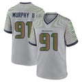 Odoa S.Seahawks #91 Byron Murphy II Player Grey 2025 Rivalries Collection Home Game Stitched Jerseys
