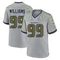 Odoa S.Seahawks #99 Leonard Williams Player Grey 2025 Rivalries Collection Home Game Stitched Jerseys