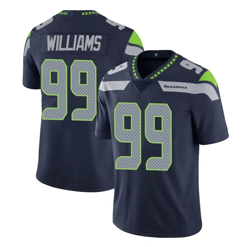 Odoa S.Seahawks #99 Leonard Williams Player Navy Limited Vapor Untouchable Home Game Stitched Jerseys