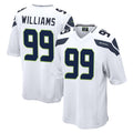 Odoa S.Seahawks #99 Leonard Williams Player White Home Game Stitched Jerseys
