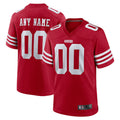 Odoa Custom SF.49ers Game Home Stitched Jerseys