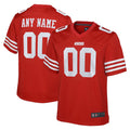 Odoa Custom SF.49ers Game Team Colour Stitched Jerseys