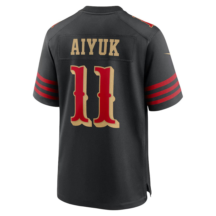 Odoa SF.49ers #11 Brandon Aiyuk 2025 Rivalries Collection Game Stitched Jerseys