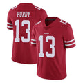 Odoa SF.49ers #13 Brock Purdy Player Red Limited Vapor Untouchable Home Game Stitched Jerseys
