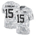 Odoa SF.49ers #15 De'Zhaun Stribling Player Arctic Camo Limited Salute To Service Home Game Stitched Jerseys