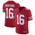 Odoa SF.49ers #16 Joe Montana Player Vapor Untouchable Limited Throwback Stitched Jerseys