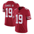 Odoa SF.49ers #19 Deebo Samuel Sr. Player Red Limited Vapor Untouchable Home Game Stitched Jerseys