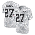 Odoa SF.49ers #27 Ji'Ayir Brown Player Arctic Camo Limited Salute To Service Home Game Stitched Jerseys