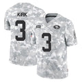 Odoa SF.49ers #3 Christian Kirk Player Arctic Camo Limited Salute To Service Home Game Stitched Jerseys